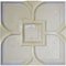 Ekena Millwork 31 1/2"W x 31 1/2"H x 2 3/8"P Fleur-de-lis Ceiling Tile CT31X31FL - alternate 2